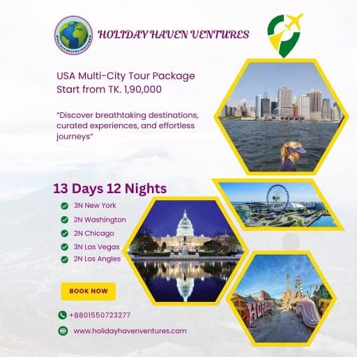 America Exciting Holiday Package-2026