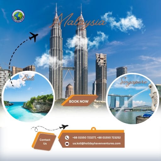 Bali –Singapore- Malaysia Best Tour Package 2026