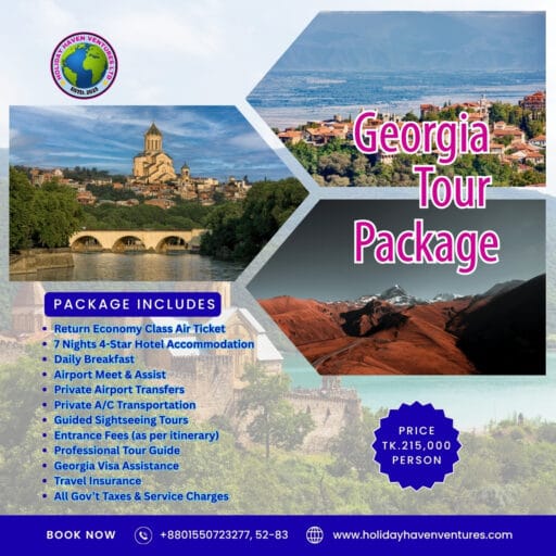 Georgia Tour Package from Bangladesh